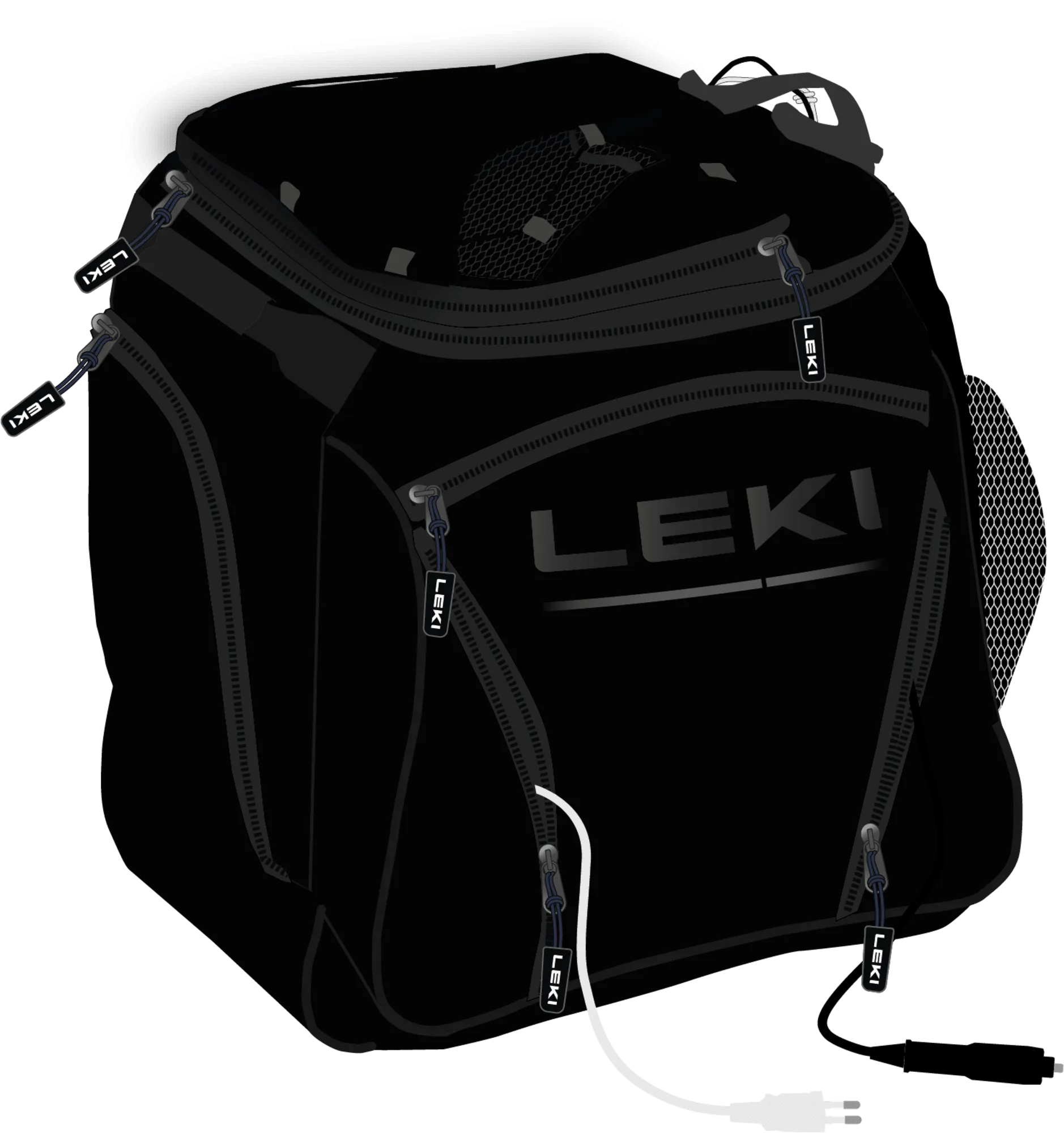Sidas Race Boot Bag 60L - Compact ski bag for ski accessories